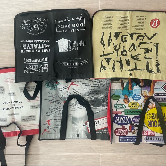 Decluttering! Lululemon shopping bag collection. 2011-2016 - Picture 2 of 2